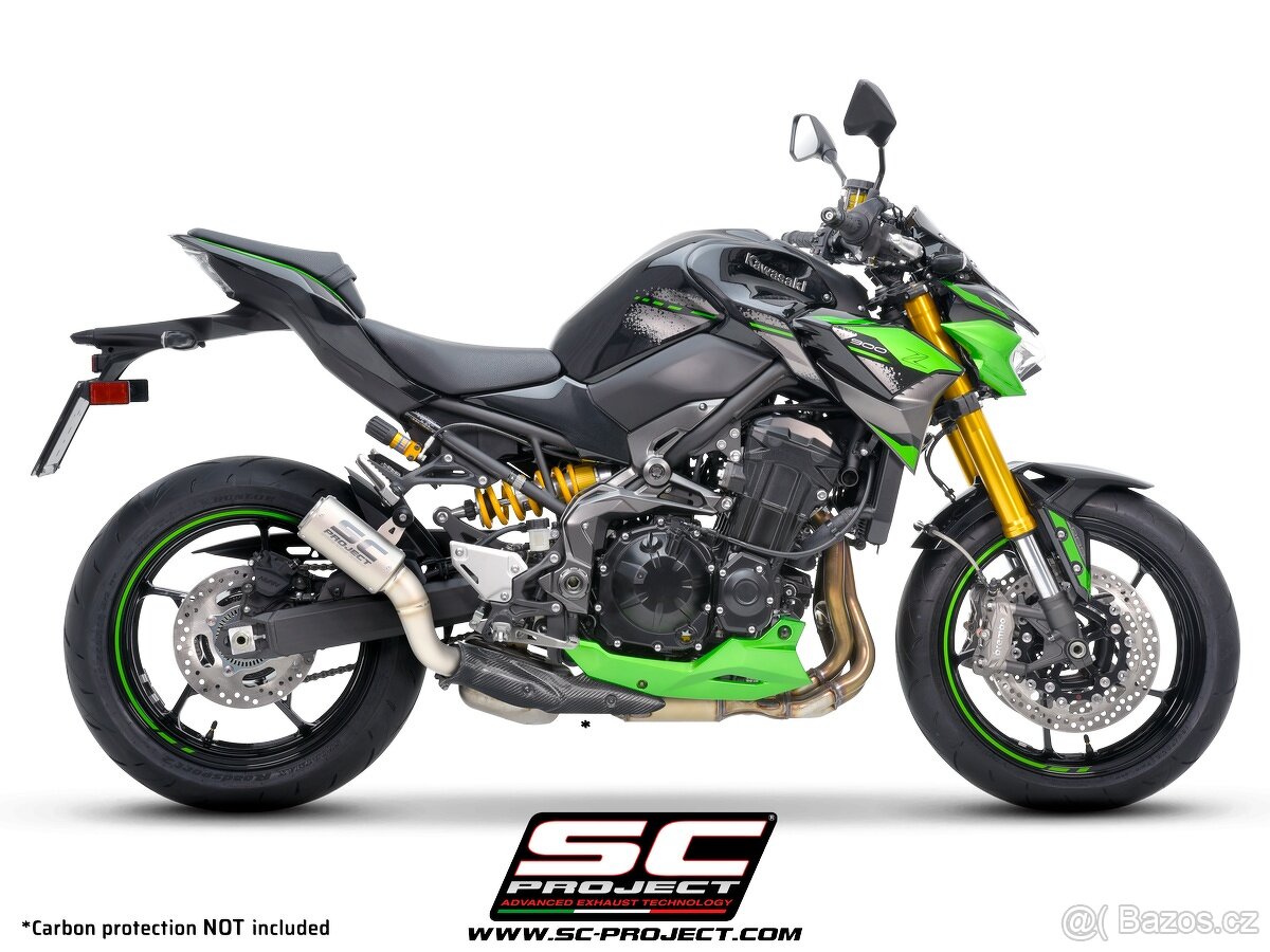 Kawasaki Z900 SC Projekt výfuk titan - 4