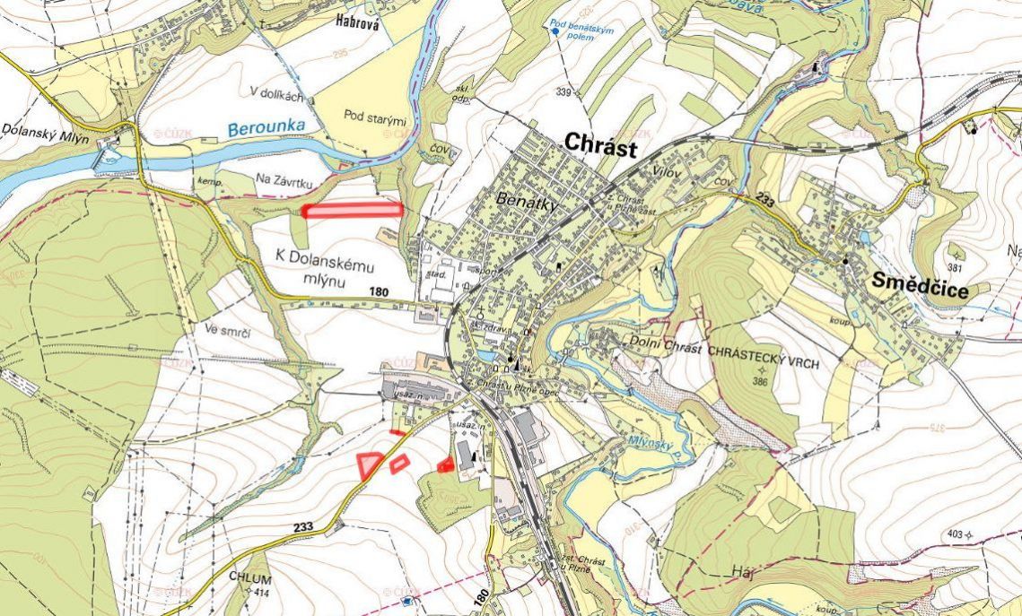 Zemědělská půda, prodej, Chrást, Plzeň město - 4