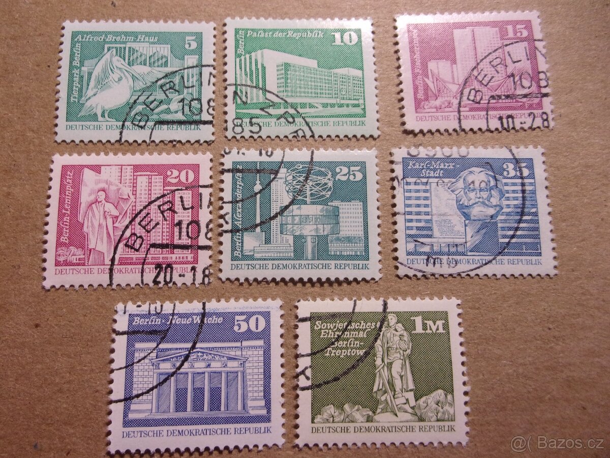 Poštovní známky DDR - 4