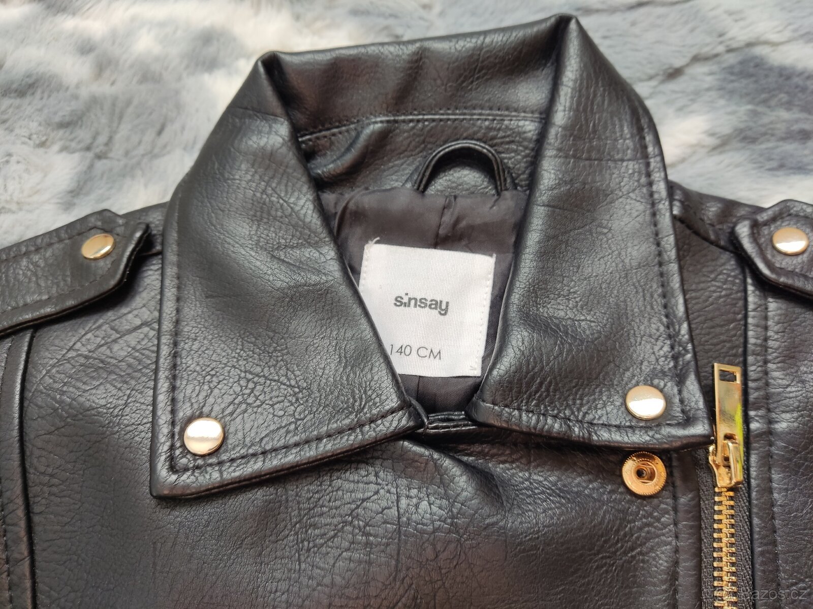 Dívčí koženková bunda - 4