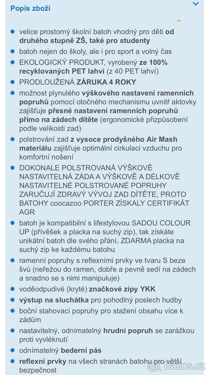 Coocazoo Porter Lime Flash - 4