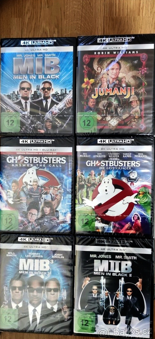 Prodám 4K Ultra HD Filmy - 4