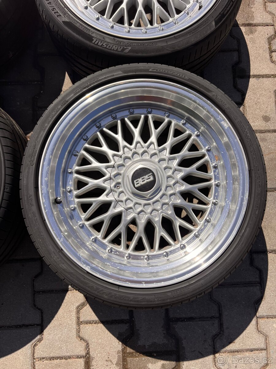 Sada alu kol BBS RS r18 5x120 - 4