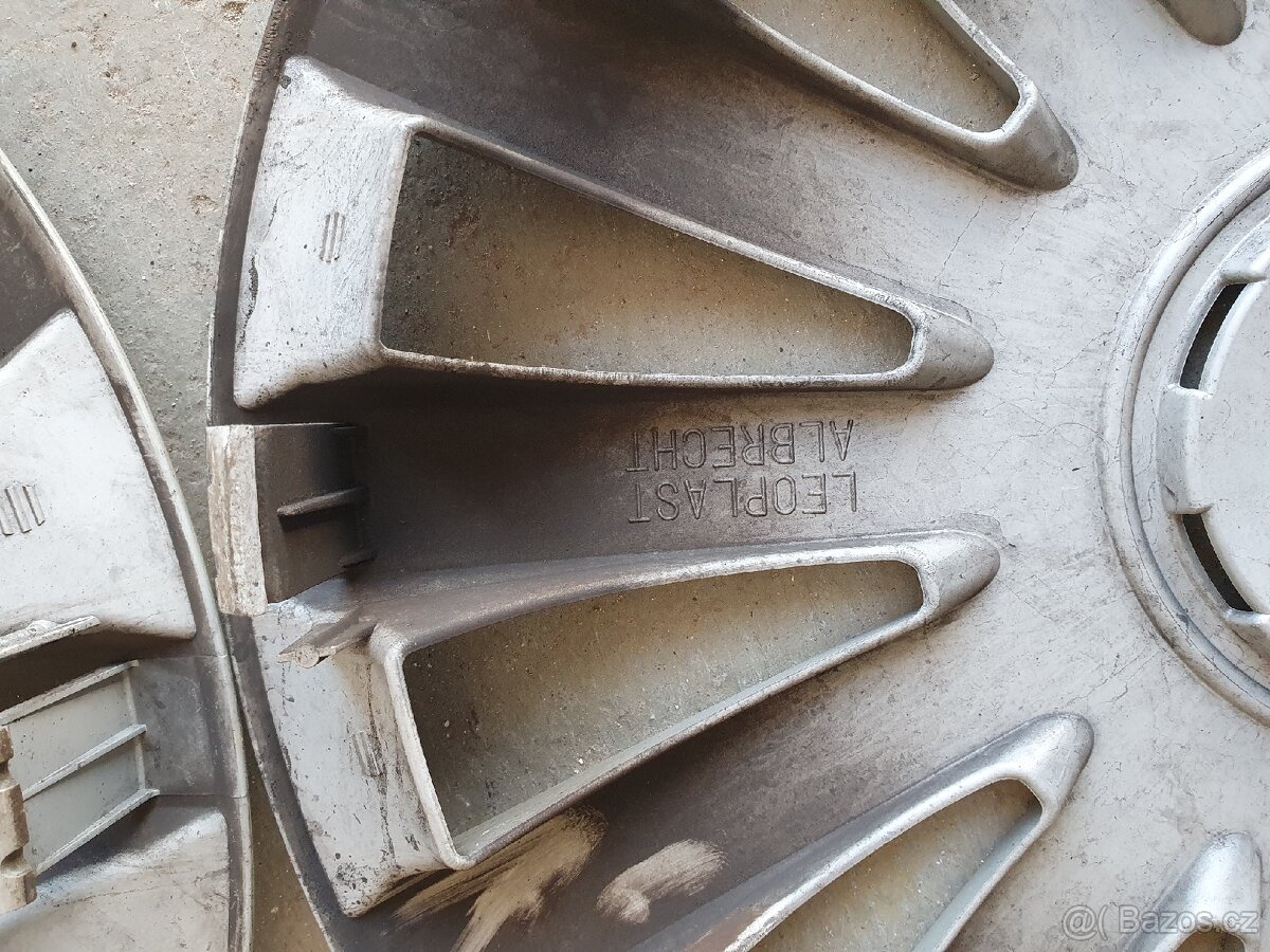 Prodám - poklice WIND 16" silver - 4