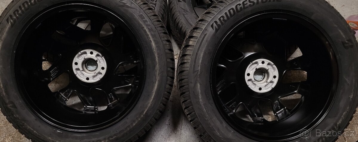 Fiat 600 , alu 17',nové,zimní pneu,černé - 4