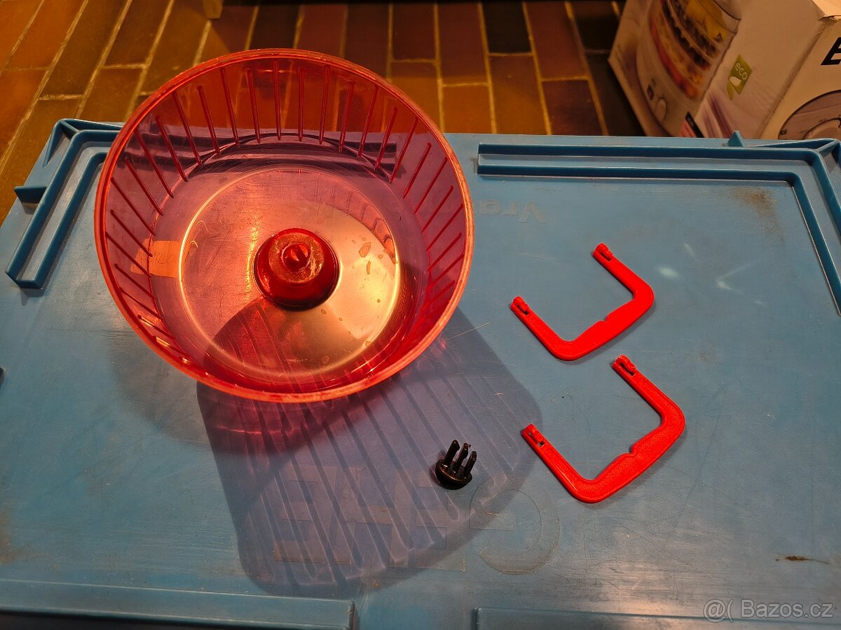 Klec pro křečka s příslušenstvím a náhradními díly - 4