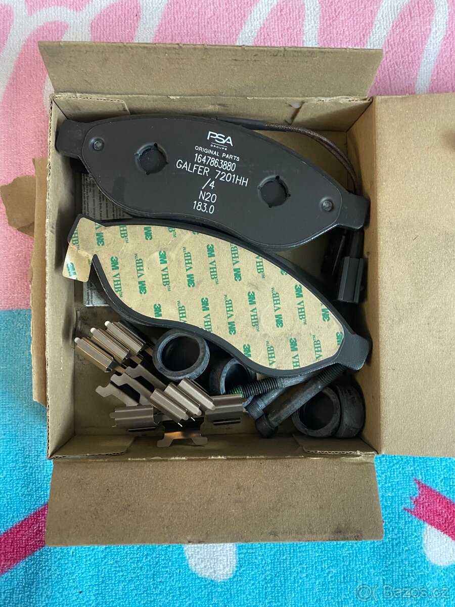 Sada brzdových destiček BOXER/JUMPER/FIAT - 4