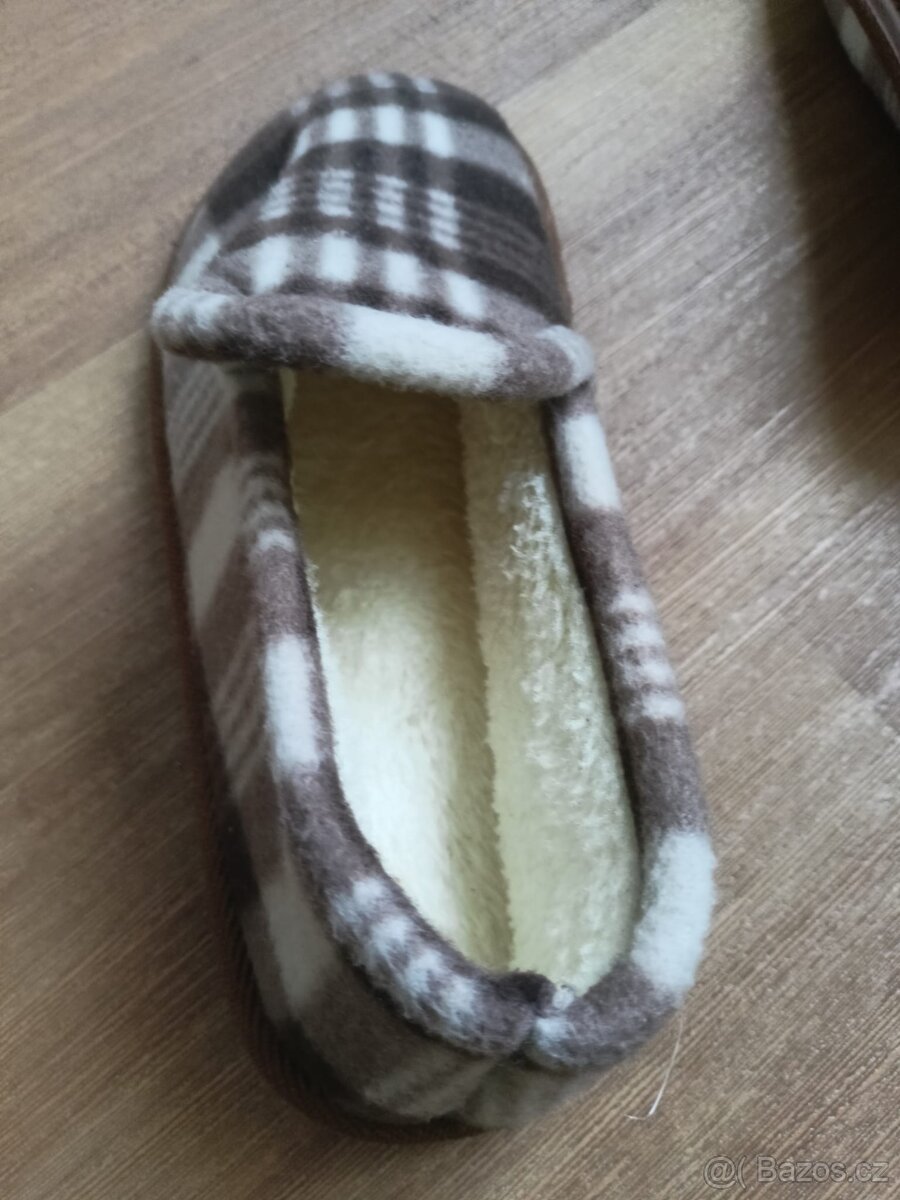 Zateplené papuče - 4