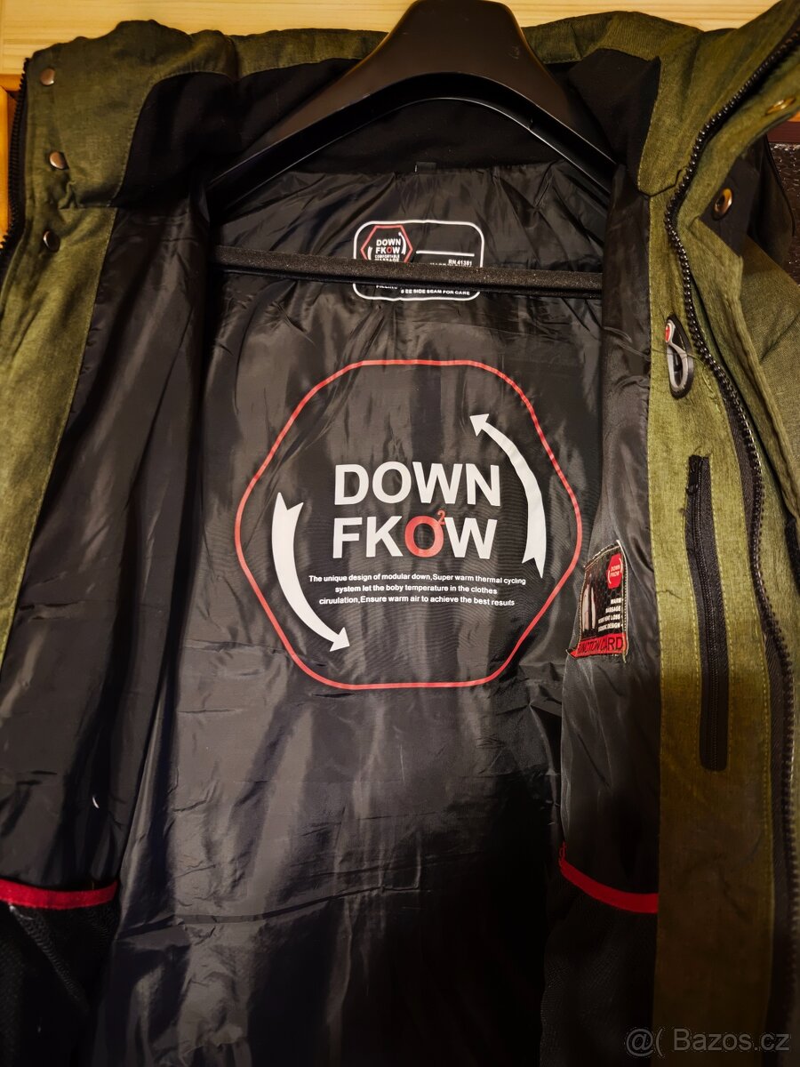 Zimní péřová bunda L - 4