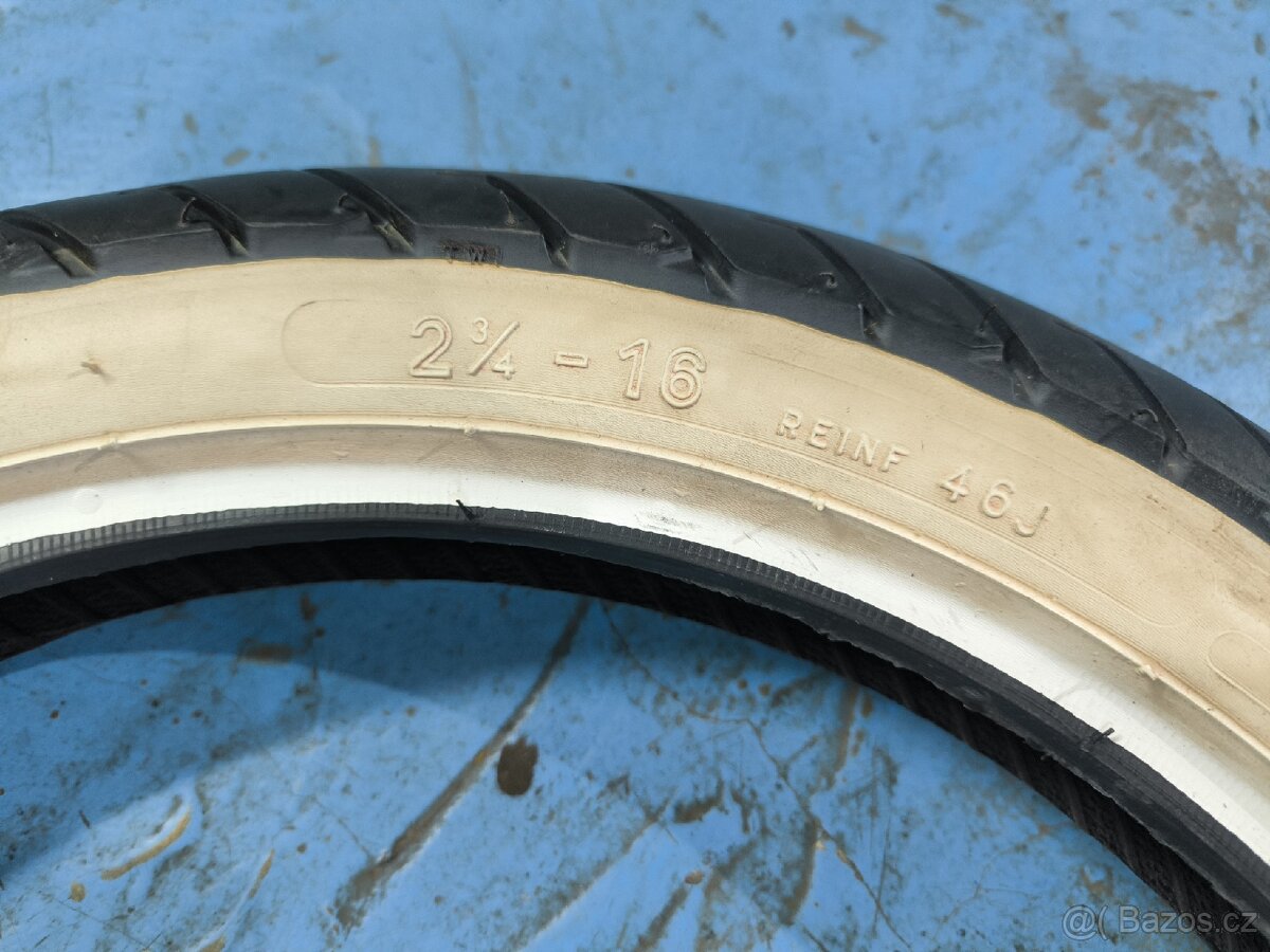 Mitas 2.75x16 MC2 Whitewall - 4