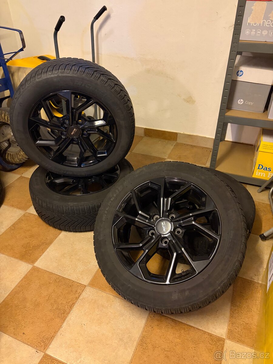 PLATIN P 115, black shiny R16 - 4