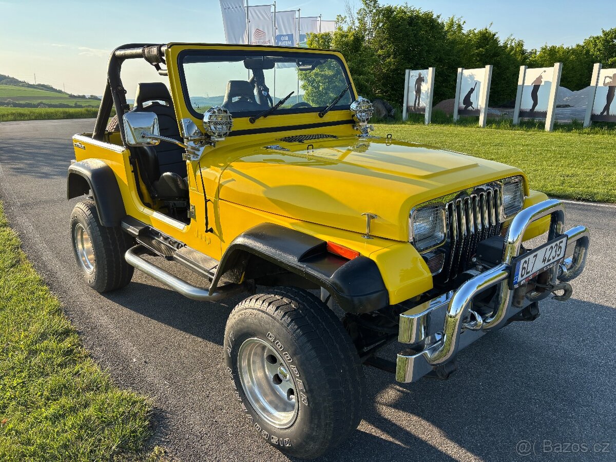 Jeep Wrangler 4,2 benzin,automat,redukce rychl,4X4