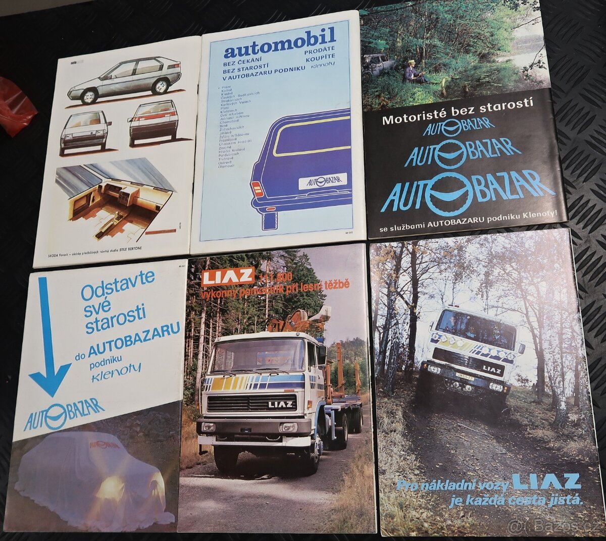 KOMPL. ROČNÍK 1988 ČASOPIS AUTOMOBIL 12KS, LIAZ DAKAR, ŠKODA