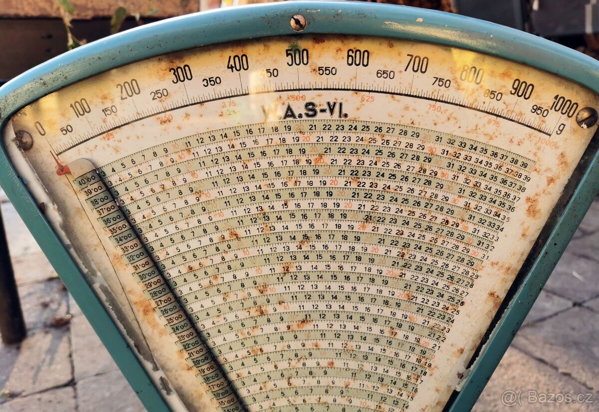 Stará váha Fr. Wiesner, Chrudim - 4