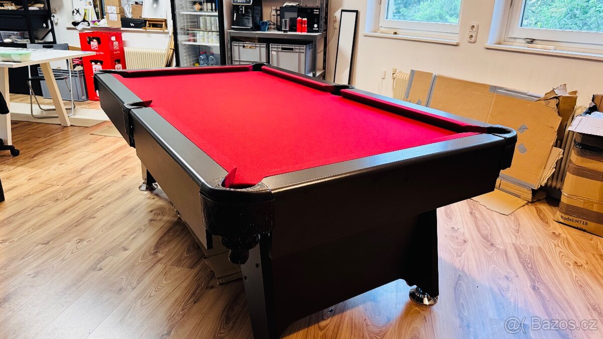 Kulečníkový stůl včetně příslušenství a dopravy s KAMENNOU D - 4