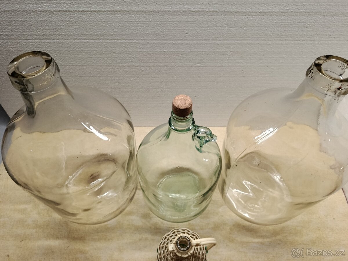 Skleněné demižony - 4