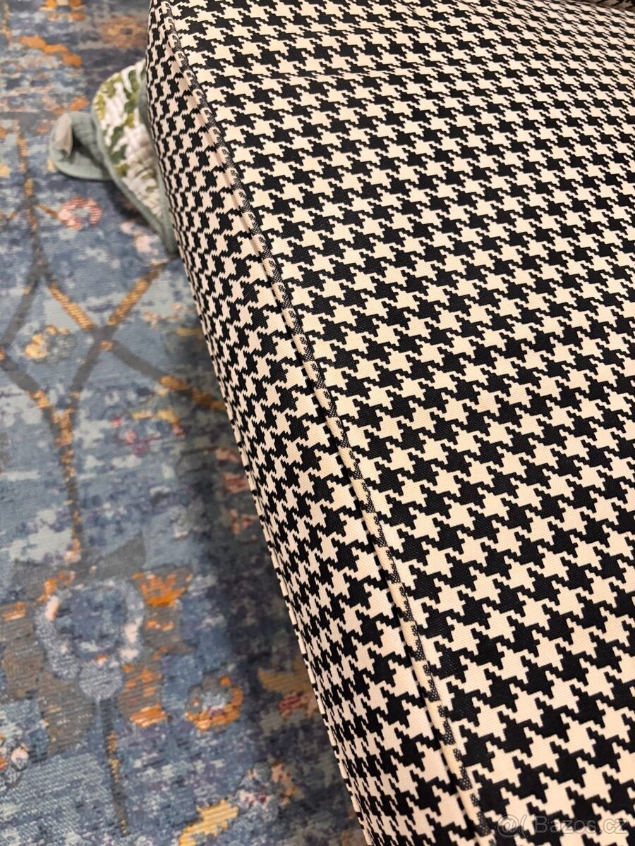 Křeslo IKEA STRANDMON – kohoutí stopa - 4