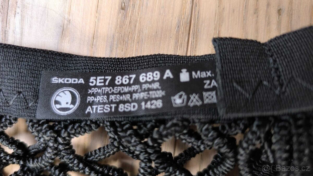 Síťový program Škoda Octavia IV černý - original - 4