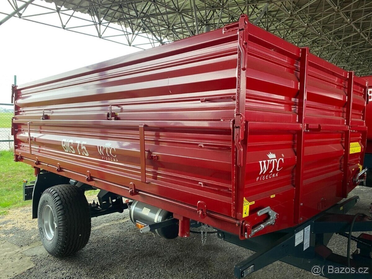 Traktorový návěs WTC BIG 7.5 kára - ihned k odběru - 4
