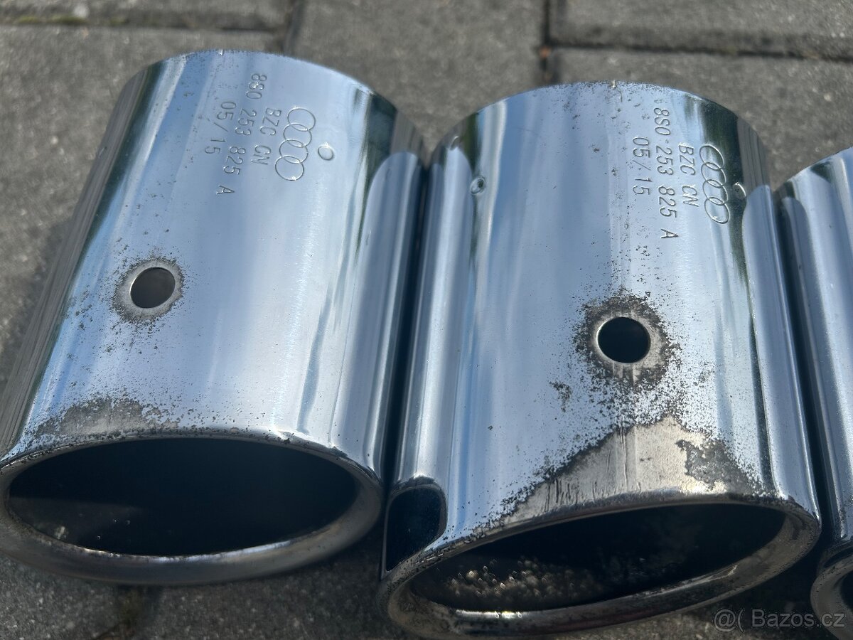 Koncovky výfuku Audi S3 RS3 TTS TTRS - 4