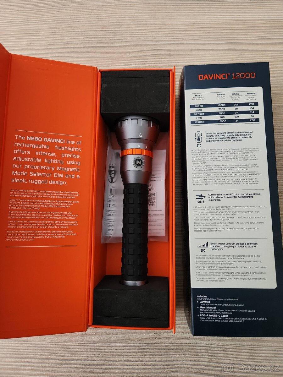 svítilna NEBO kempování outdoorová vojenská stan taktická - 4