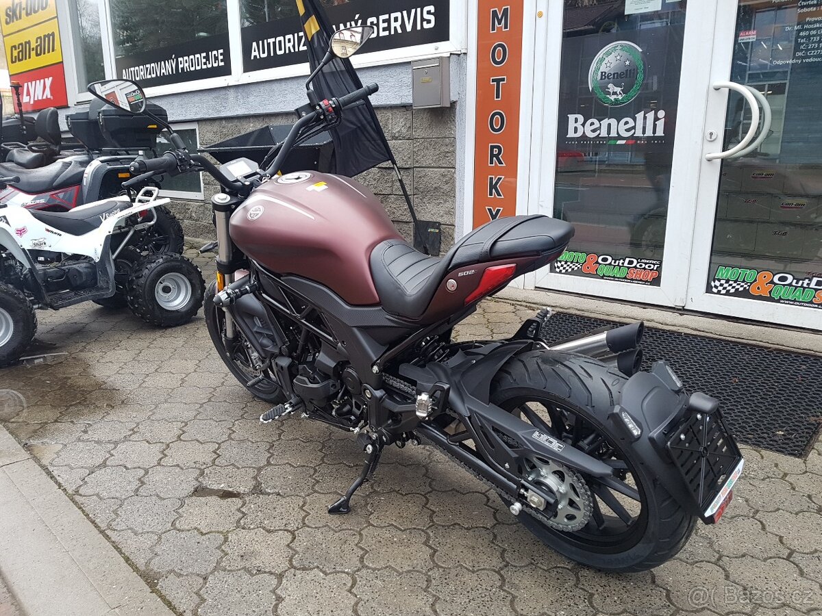 Benelli 502c ABS, ZÁRUKA 4 ROKY, AKCE POSLEDNÍ KUS SKLADEM - 4