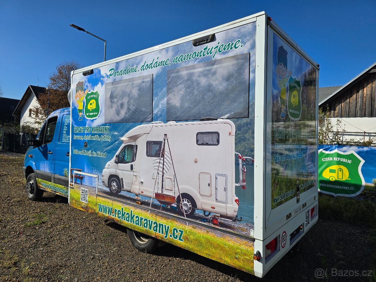 Prodám speciál MB Sprinter 519 CDI, 4x4 - částečně pancéřova - 4