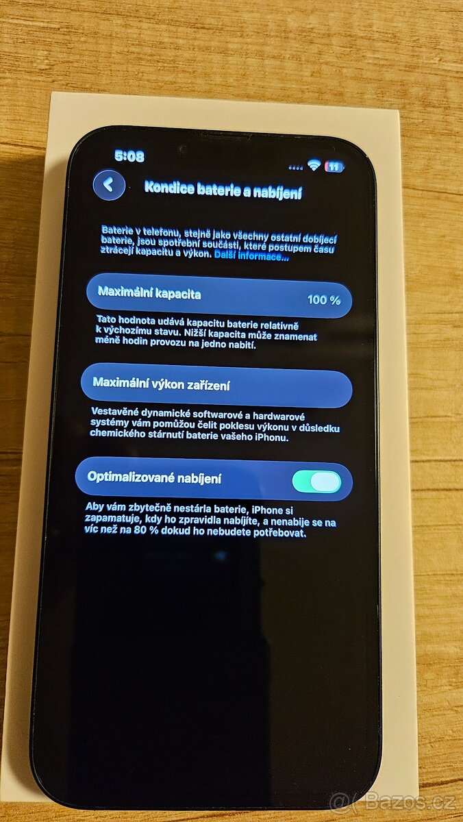 iPhone 13 Mindnight,128gb, 100% baterie - 4