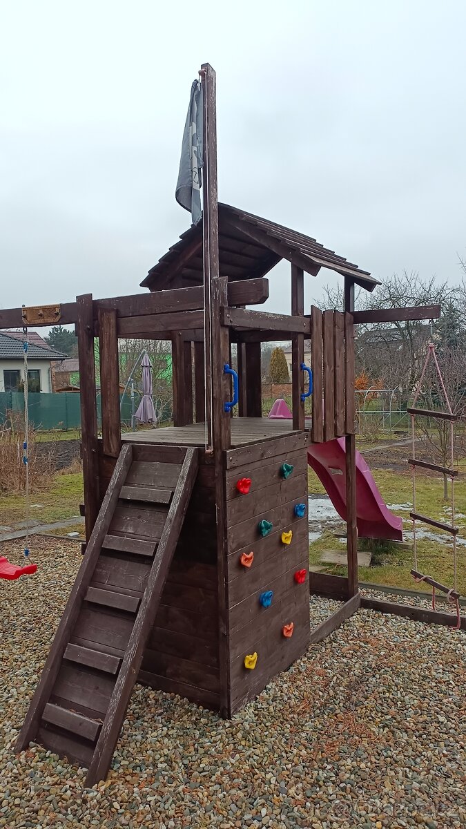 Dětské hřiště Monkey´s Home Velký pirát WILLIAM - 4