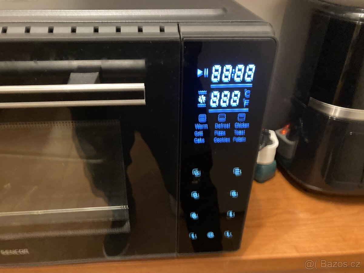 Elektrická / horkovzdušná trouba Sencor SEO 3250BK - 4