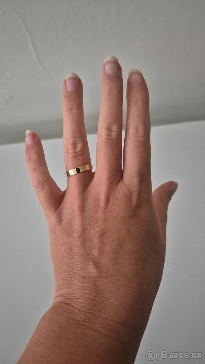 Zlatý prsten vel. 56 - 4