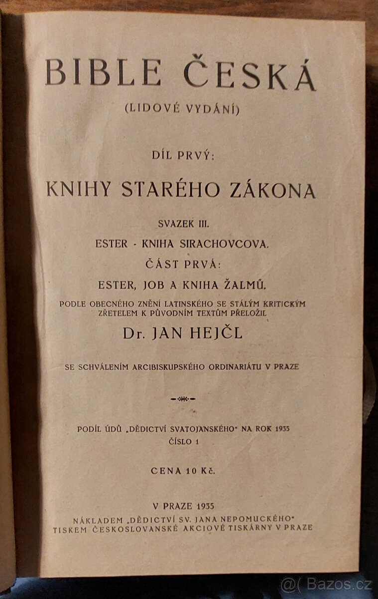 Starý zákon - lidové vydání - 4