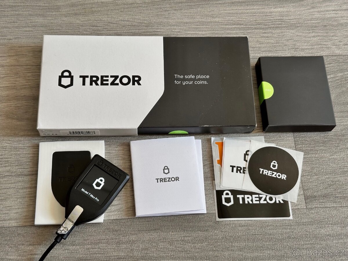 TREZOR Model T krypto peněženka Cold crypto Hardware wallet - 4
