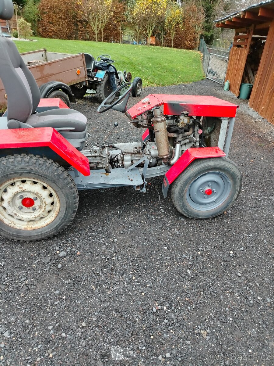 Malotraktor domácí výroby - 4