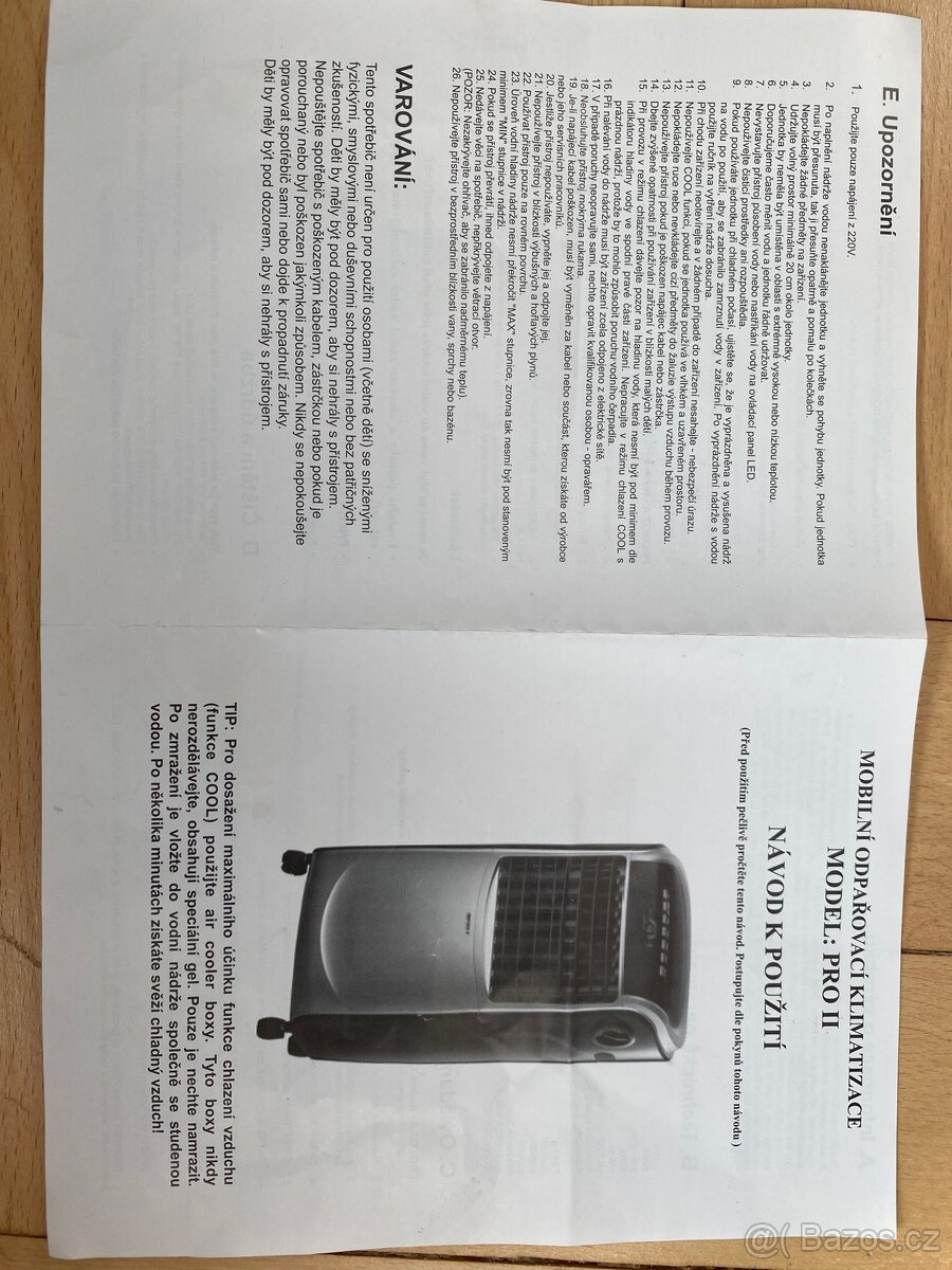 Mobilní odpařovací klimatizace - 4