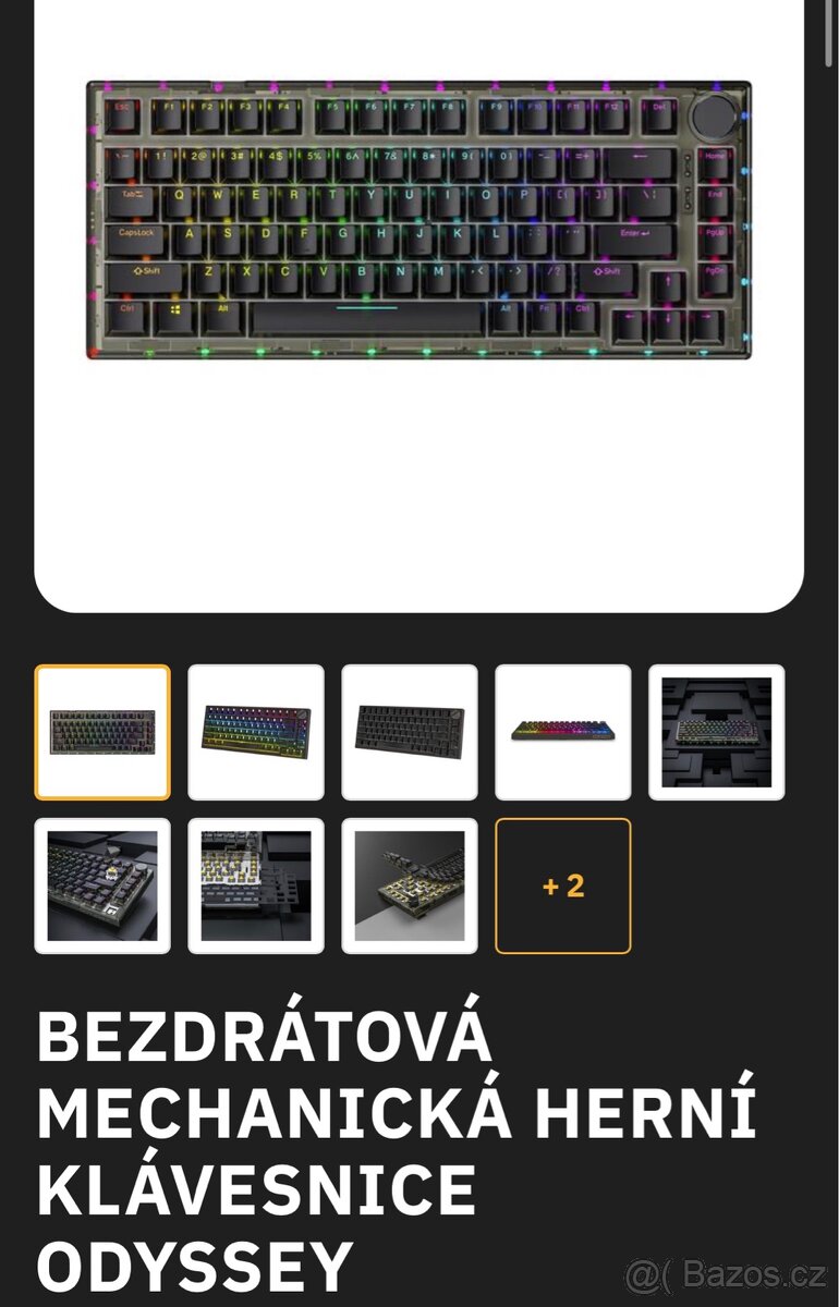 Herní set Zcela Nový Nadupaný PC,klávesnice,monitor 240hz - 4
