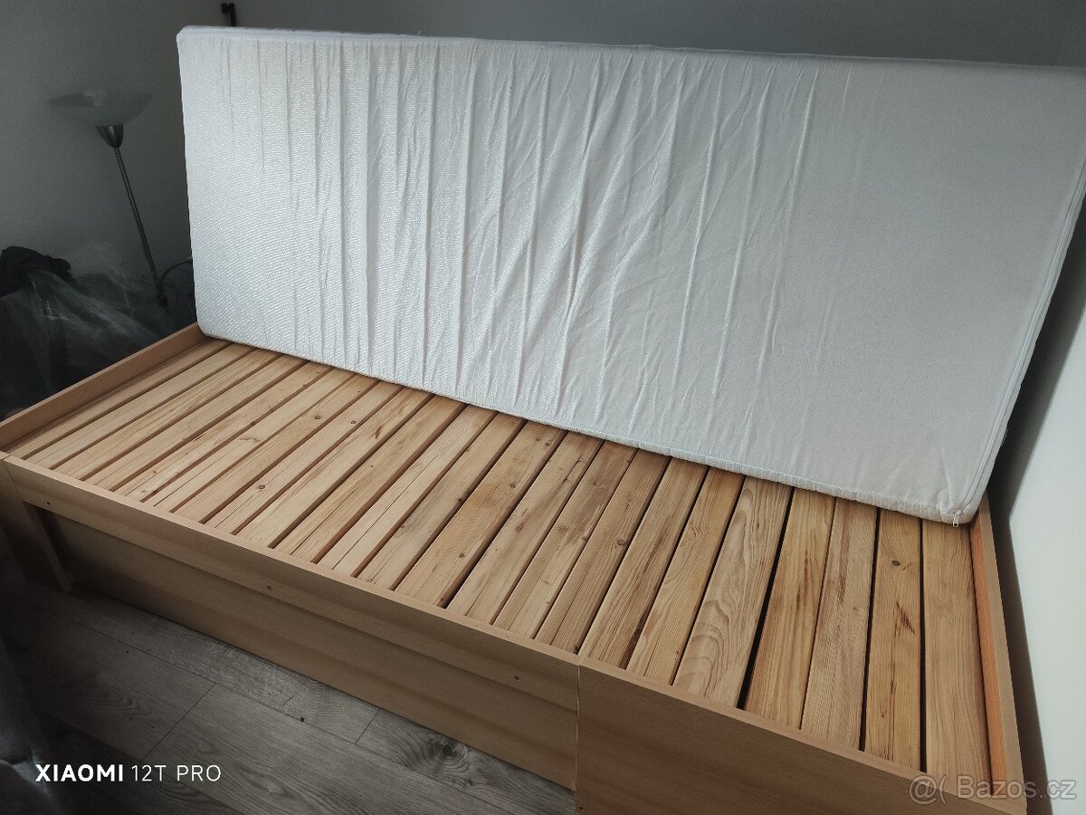 Postel včetně matrací a zdarma lampičky - 4