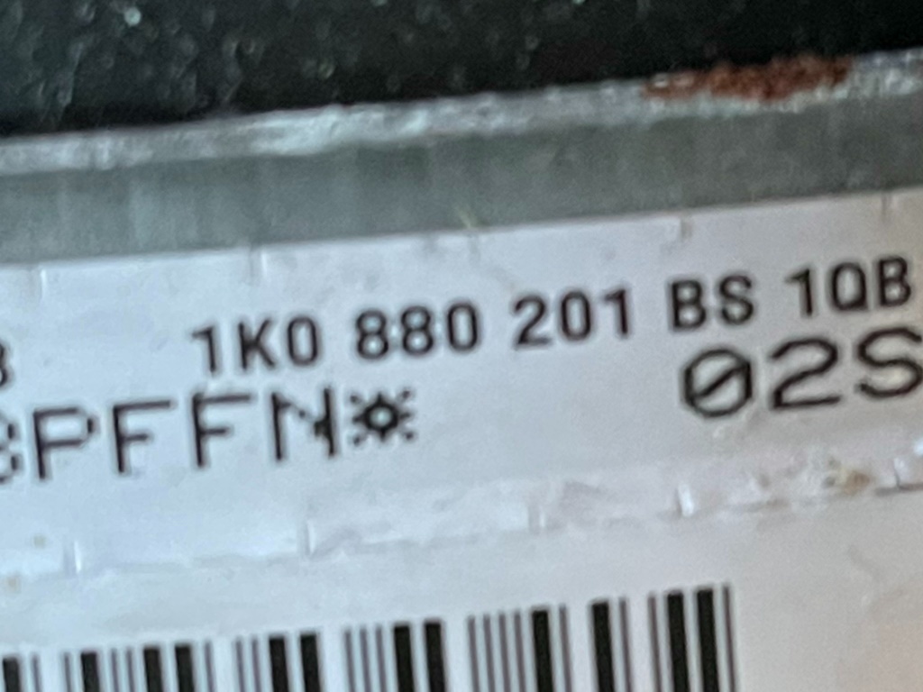 VW GOLF 5 1K 03-09 airbag volant + spol.+ pásy PP+LP - 4