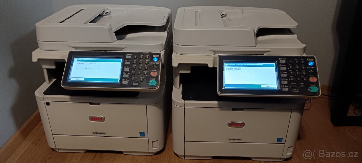 Multifunkční laserová tiskárna OKI MB492dnw - 4