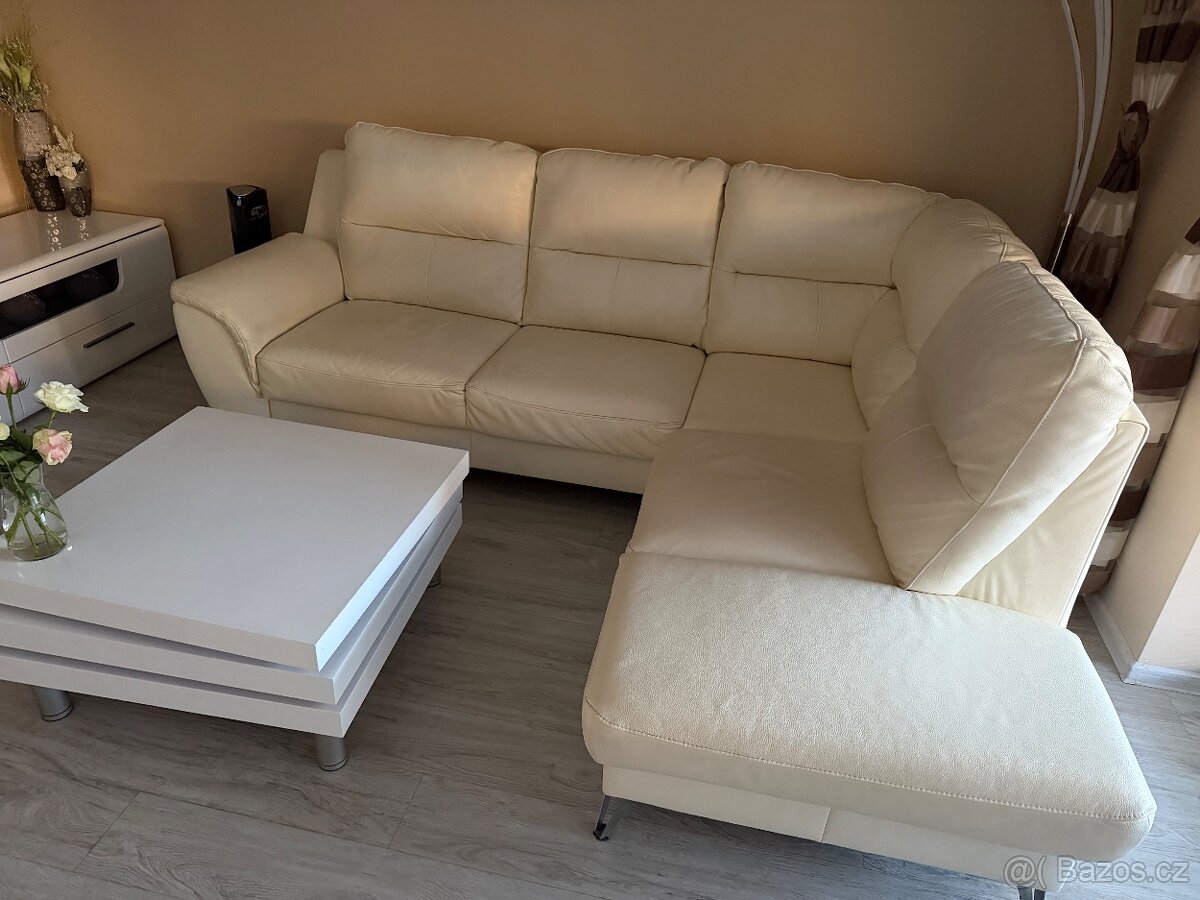 Kožená sedací souprava - 4