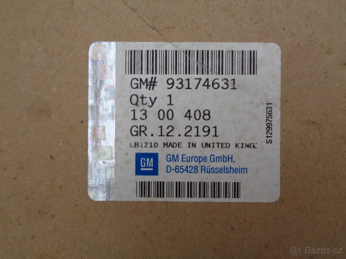 Opel astra G chladič vody GM 9202491 - 4