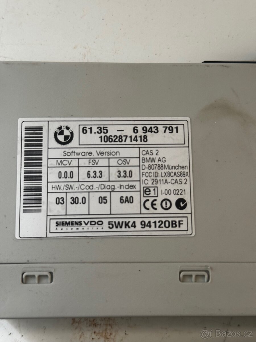 Řídicí jednotky BMW E90 325xi - 4