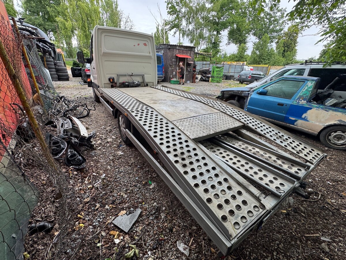Odtahovka Volkswagen crafter 2.5tdi do 3.5T