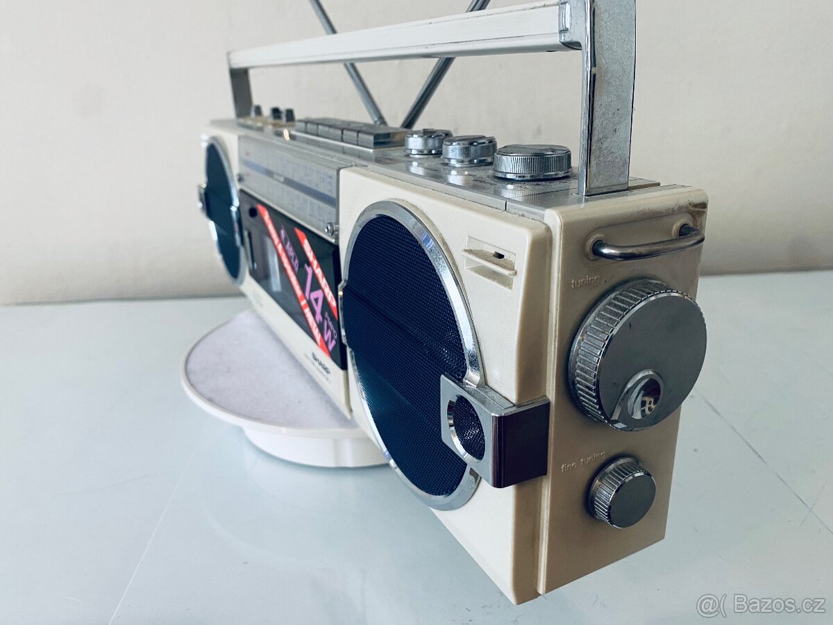 Radiomagnetofon Sharp GF-7, rok 1984 - 4