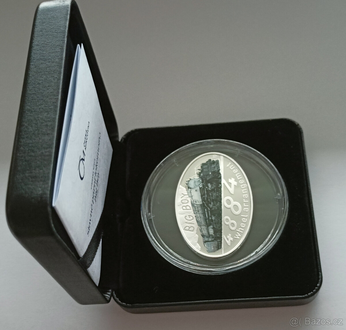 Stříbrná mince Slavné parní lokomotivy - Big Boy - 4