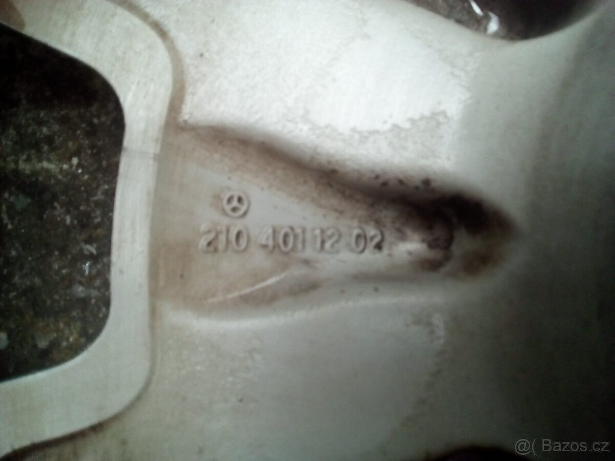 Disky Mercedes E W210 7,5Jx16 ET41 - 4