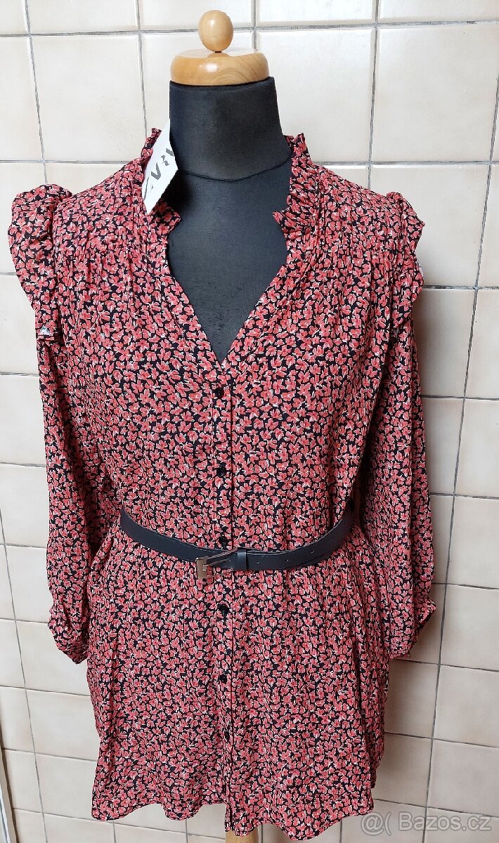 ZARA. Minišaty. Dlouhá košile. - 4