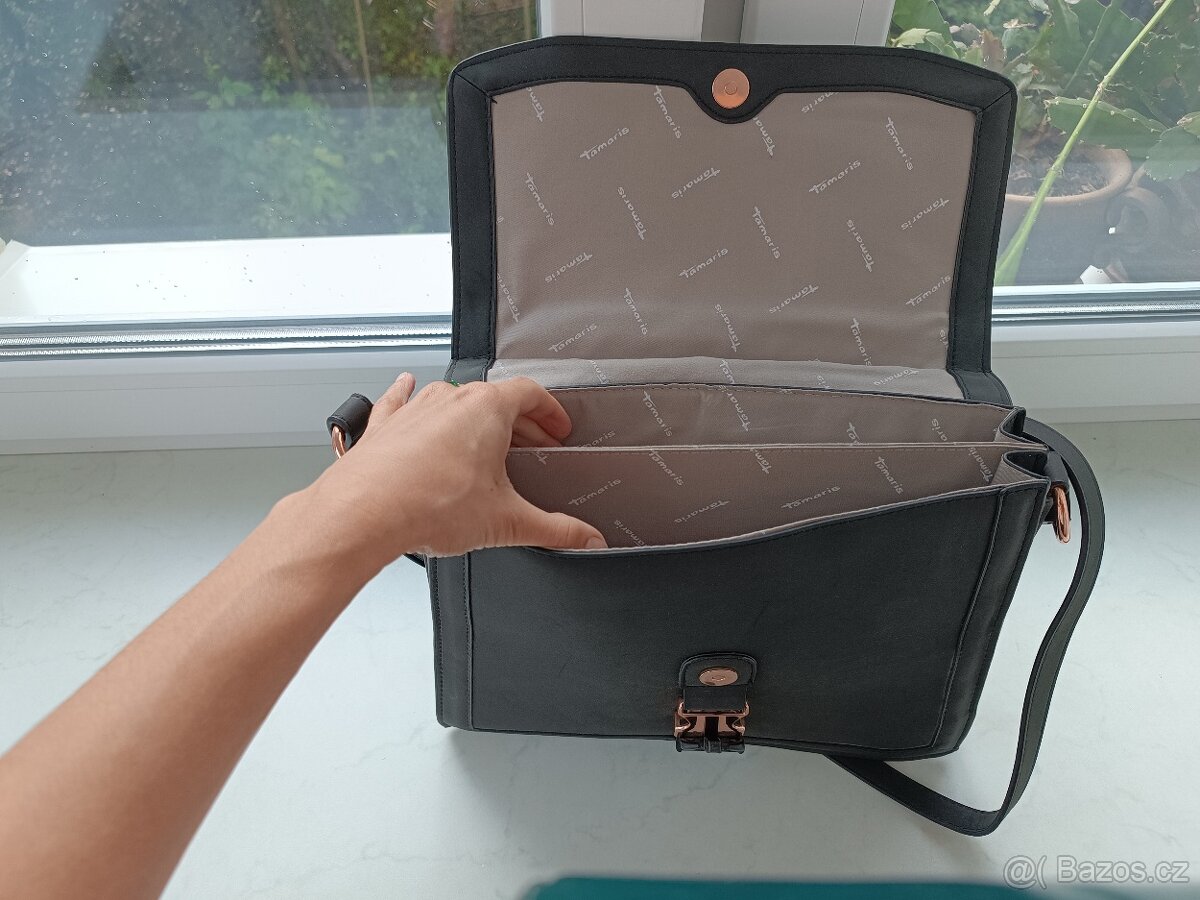 Nová černá kabelka Tamaris - 4