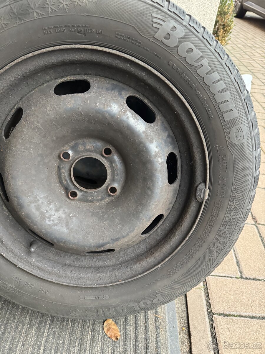 CITROEN zimní kola 165/60 15R - 4