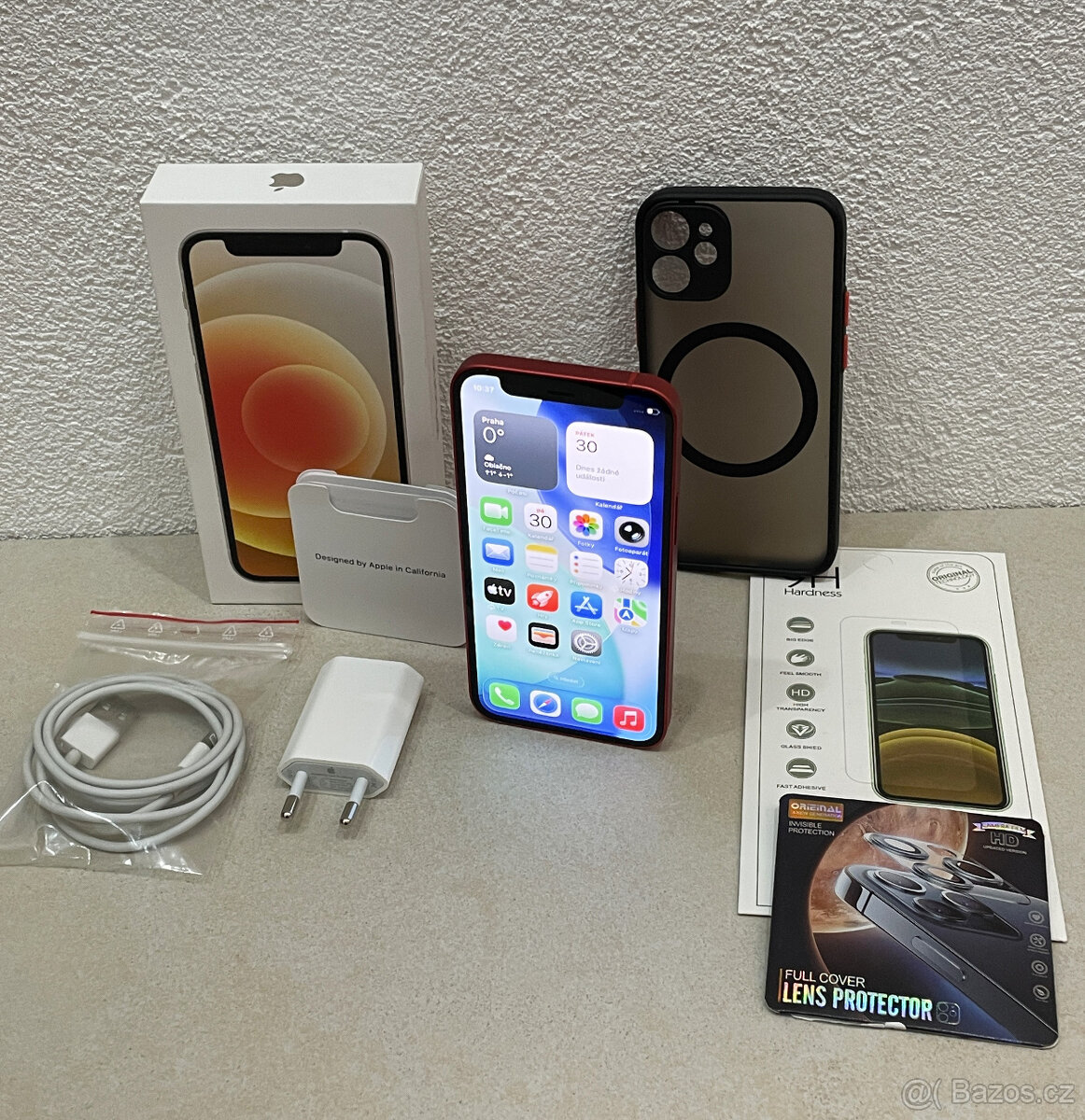 🍏 Apple iPhone 12 MINI 128GB - Red (12m. ZÁRUKA) + DÁRKY - 4